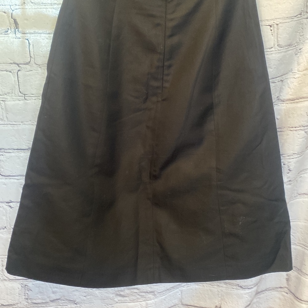 J. Crew Black Strapless Dress Size 6 Petite Excellent Condition - Picture 8 of 9